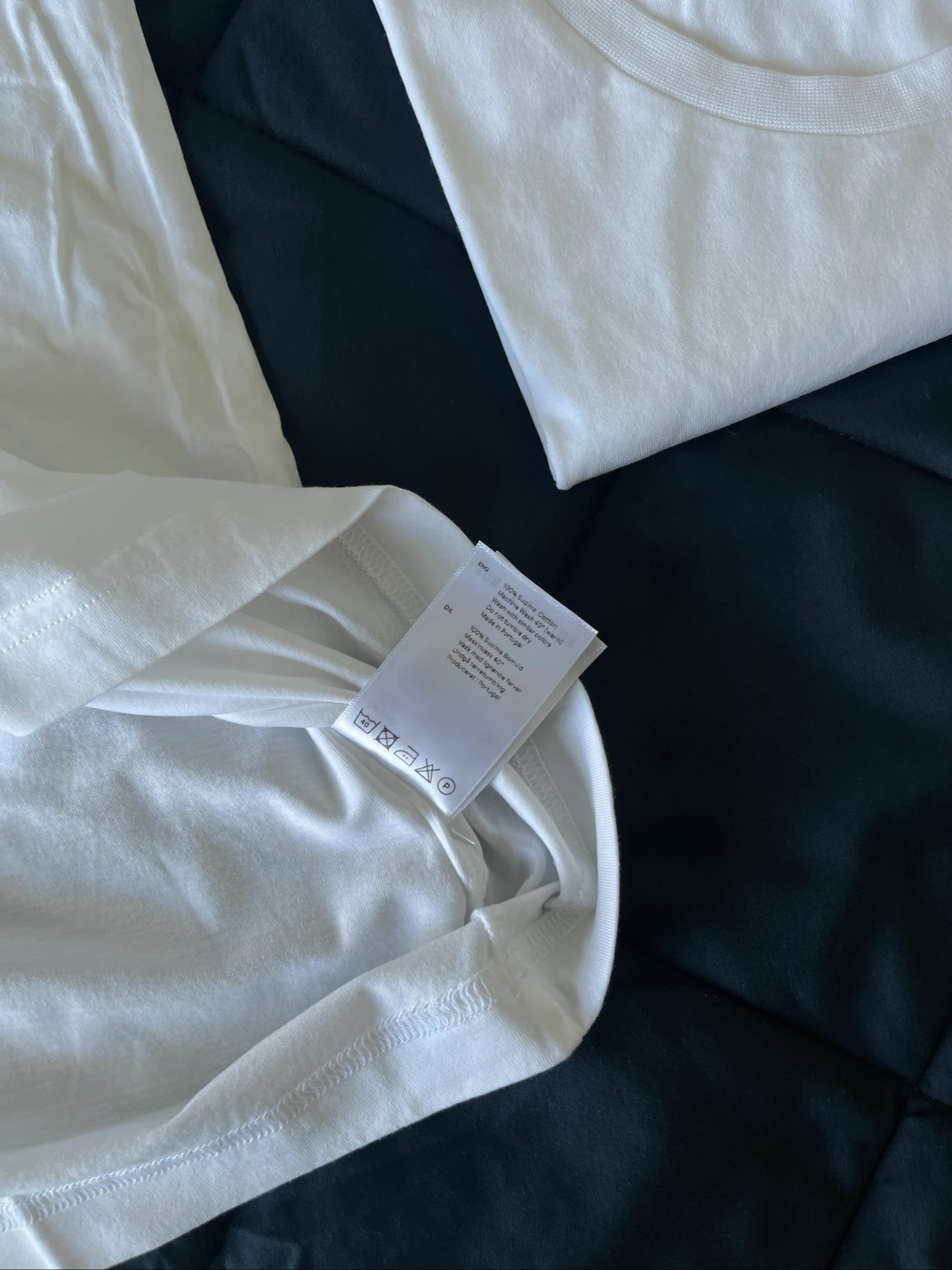Pacote 2 Son of a Tailor gola redonda branca M – photo 4